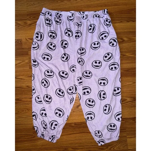 Disney Nightmare Before Christmas Jack Plush Pajama Pants Plus Size 2X - Picture 7 of 7
